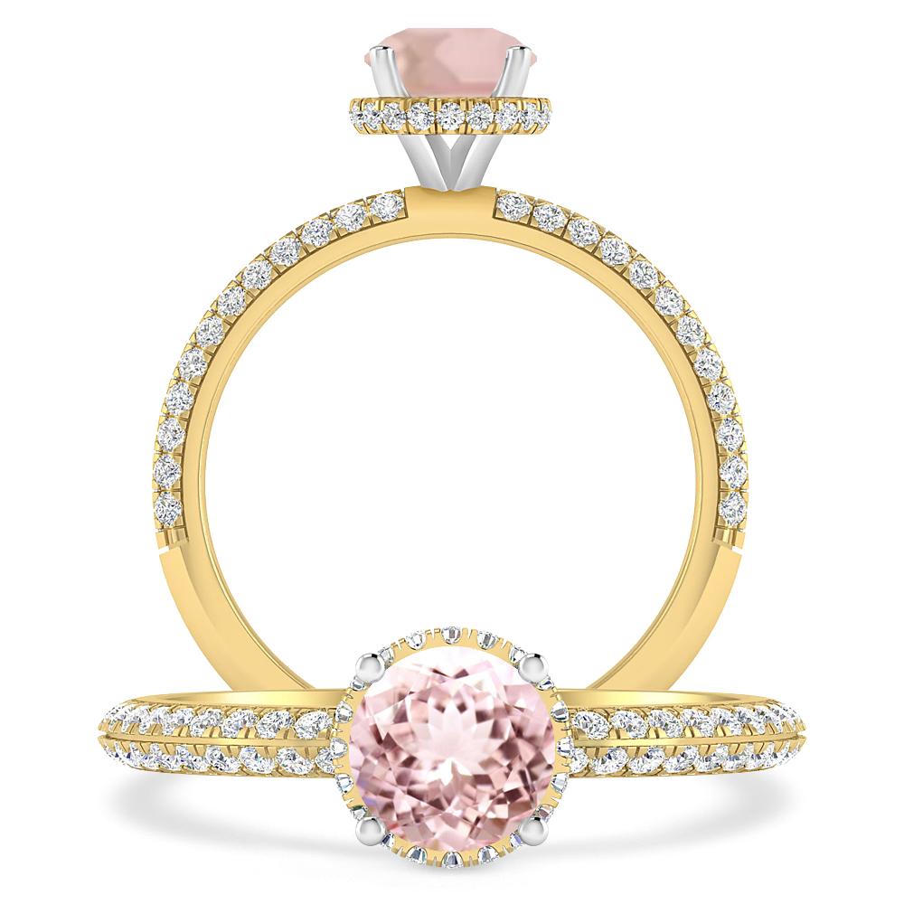 Yellow Gold - Morganite