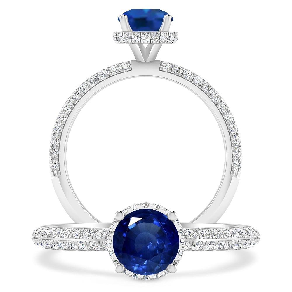 White Gold - Sapphire