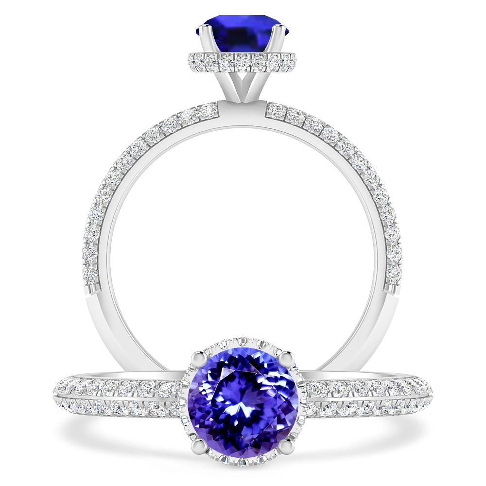 White Gold - Tanzanite