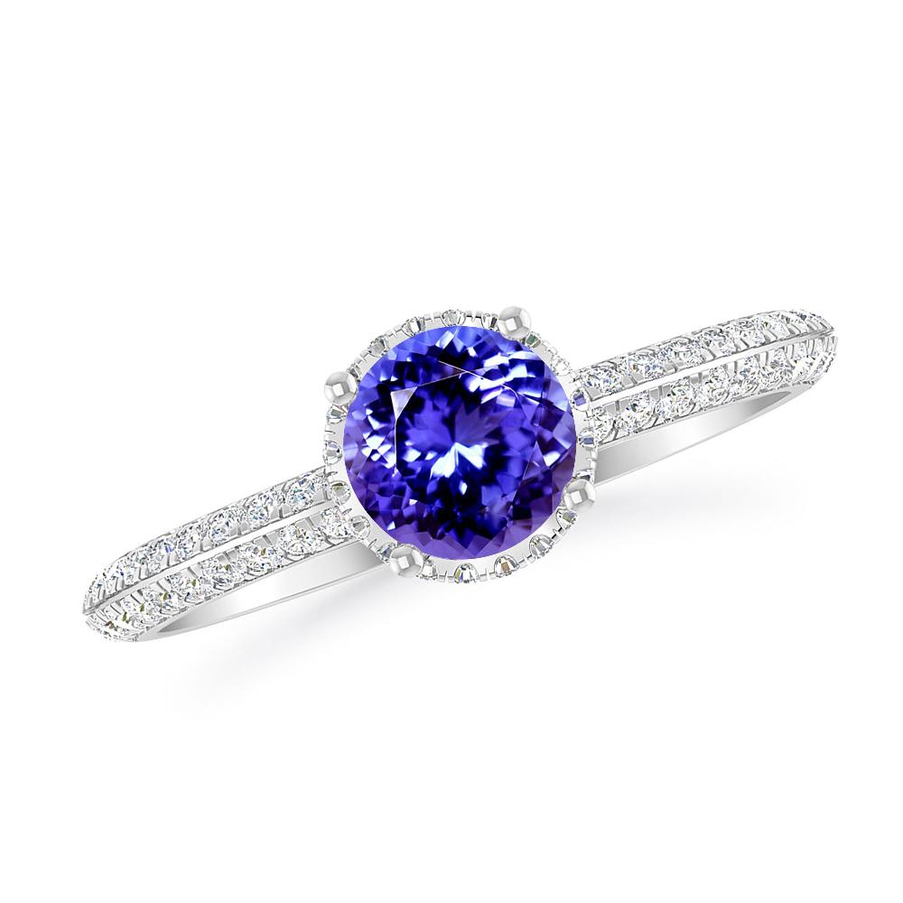 White Gold - Tanzanite
