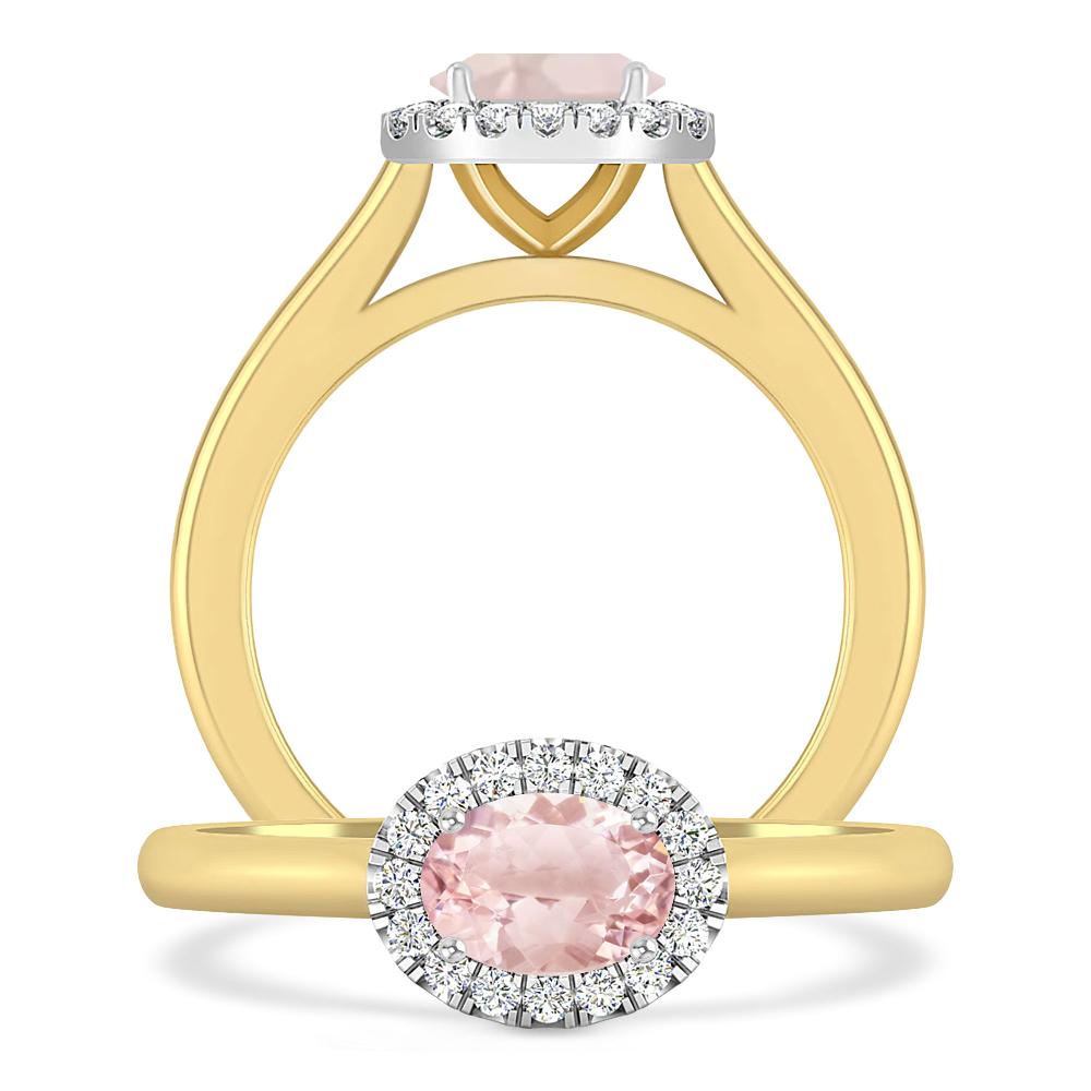 Yellow Gold - Morganite
