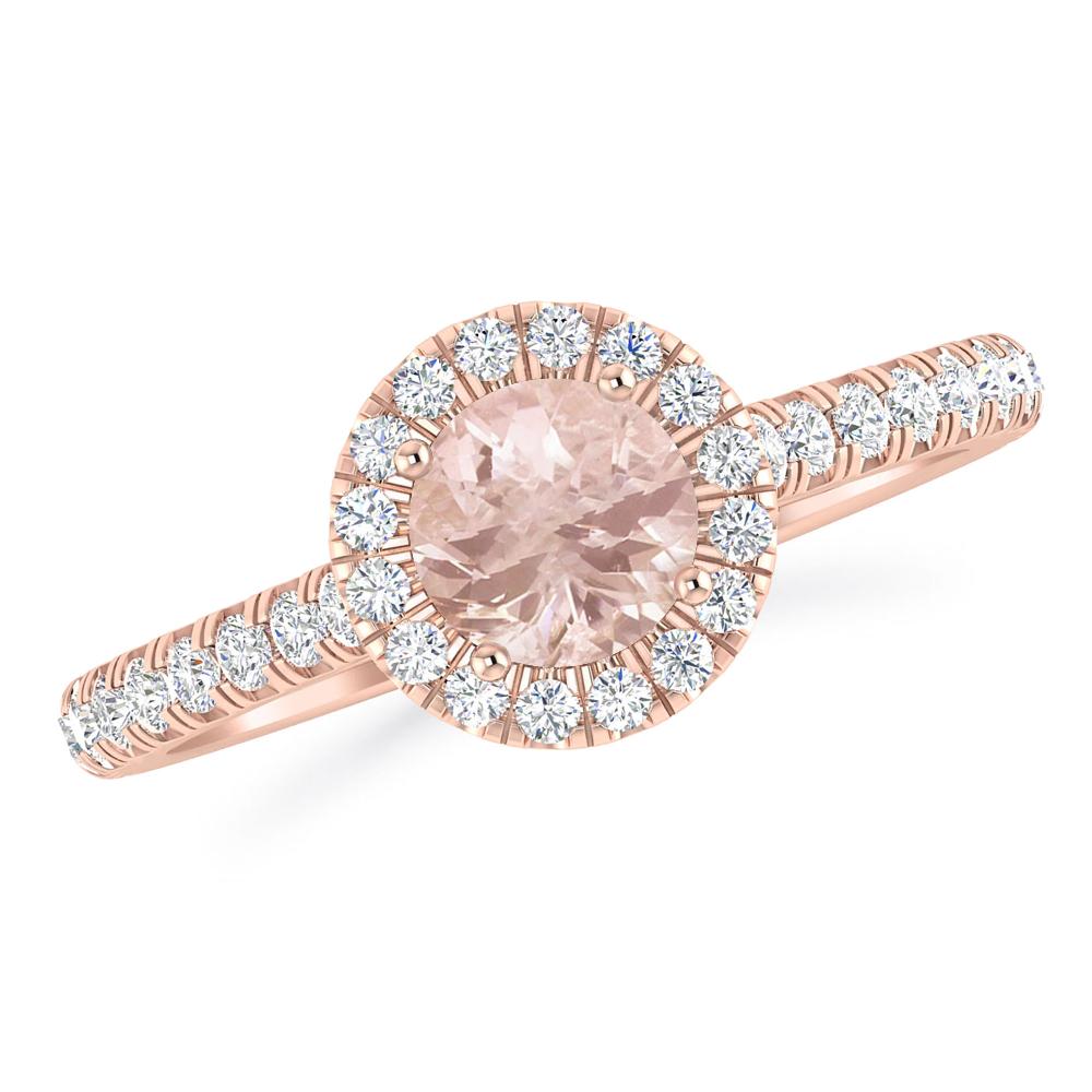 Rose Gold - Morganite