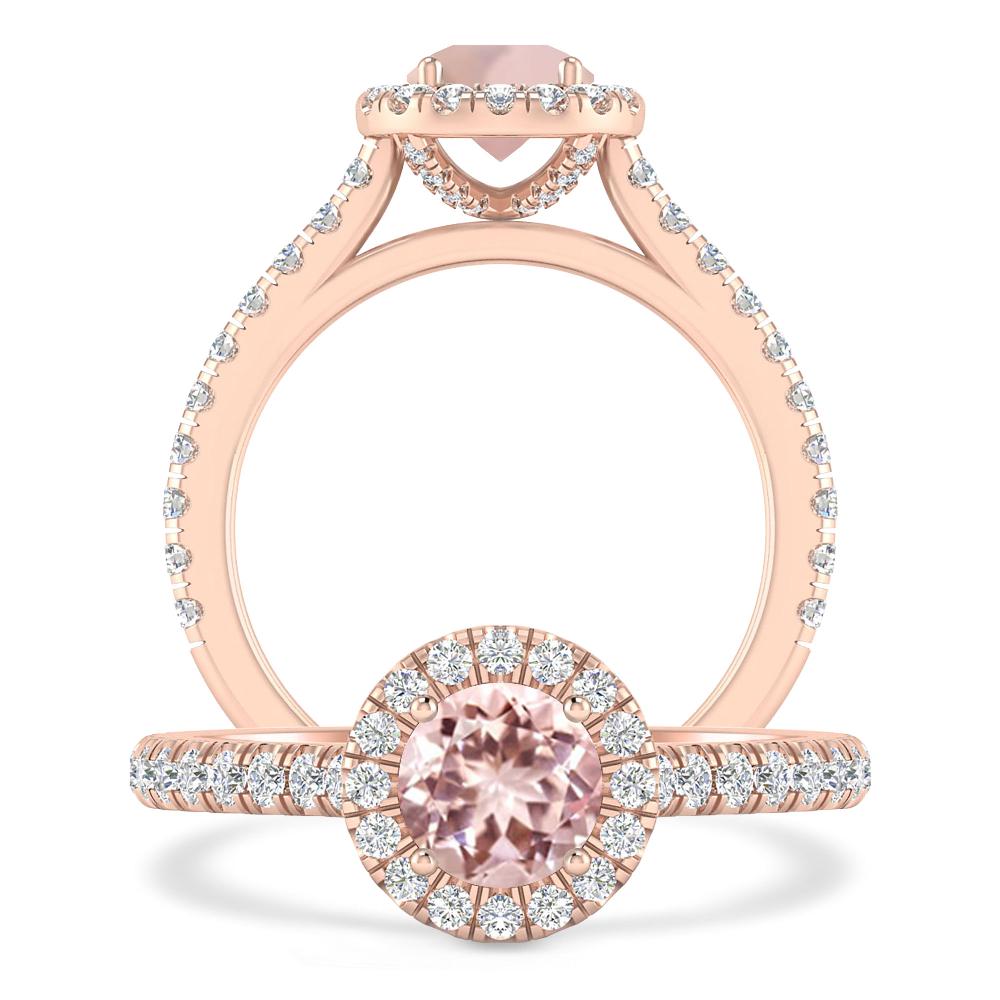 Rose Gold - Morganite