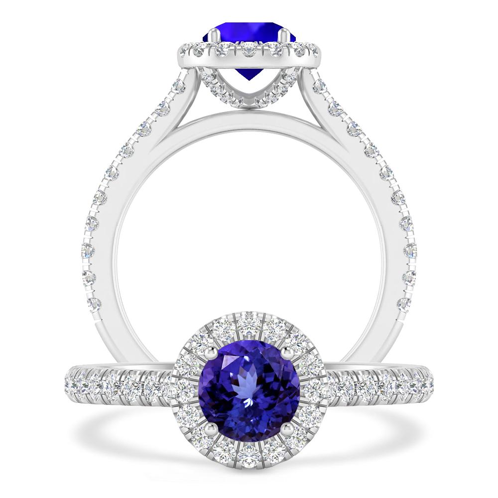 White Gold - Tanzanite