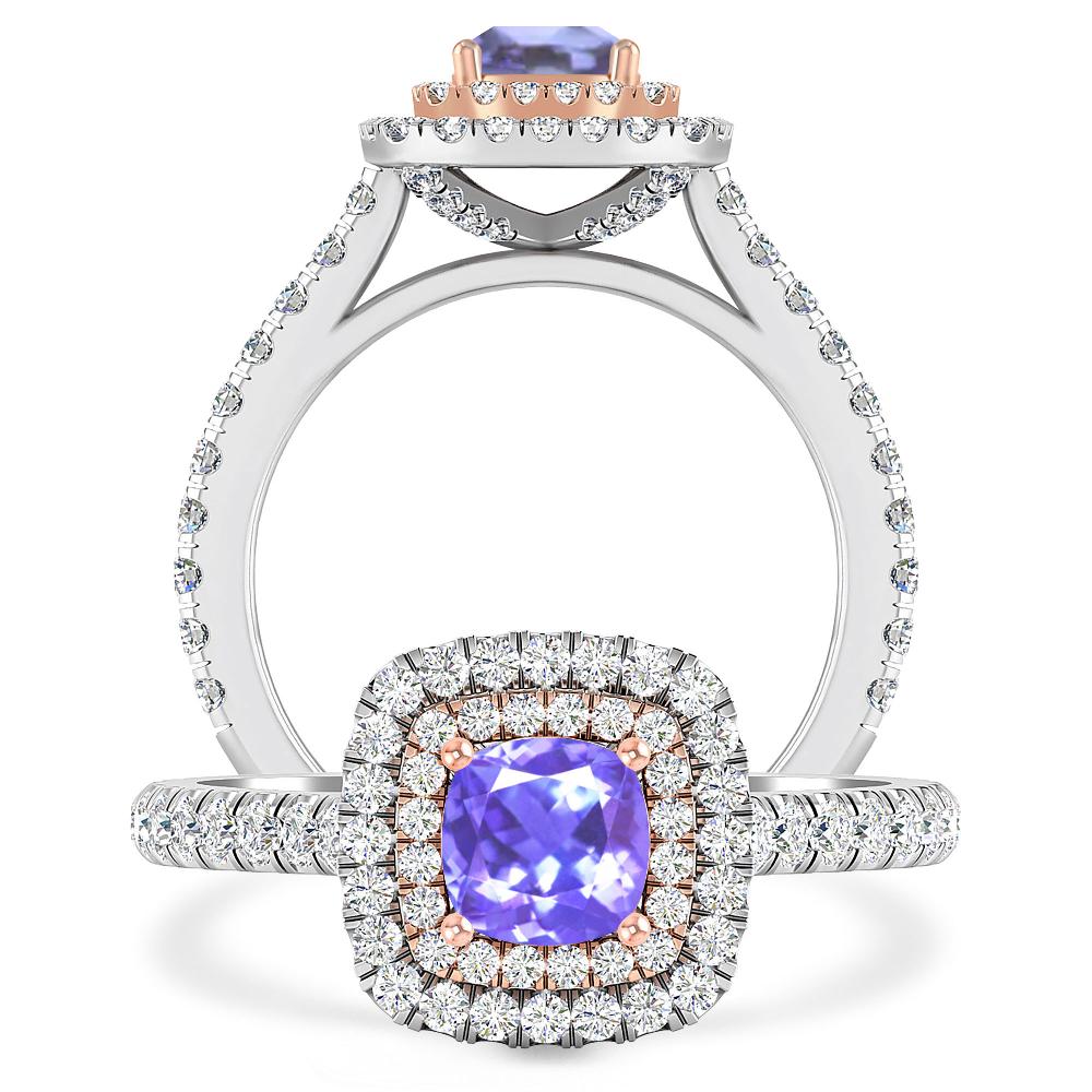 White Gold - Tanzanite