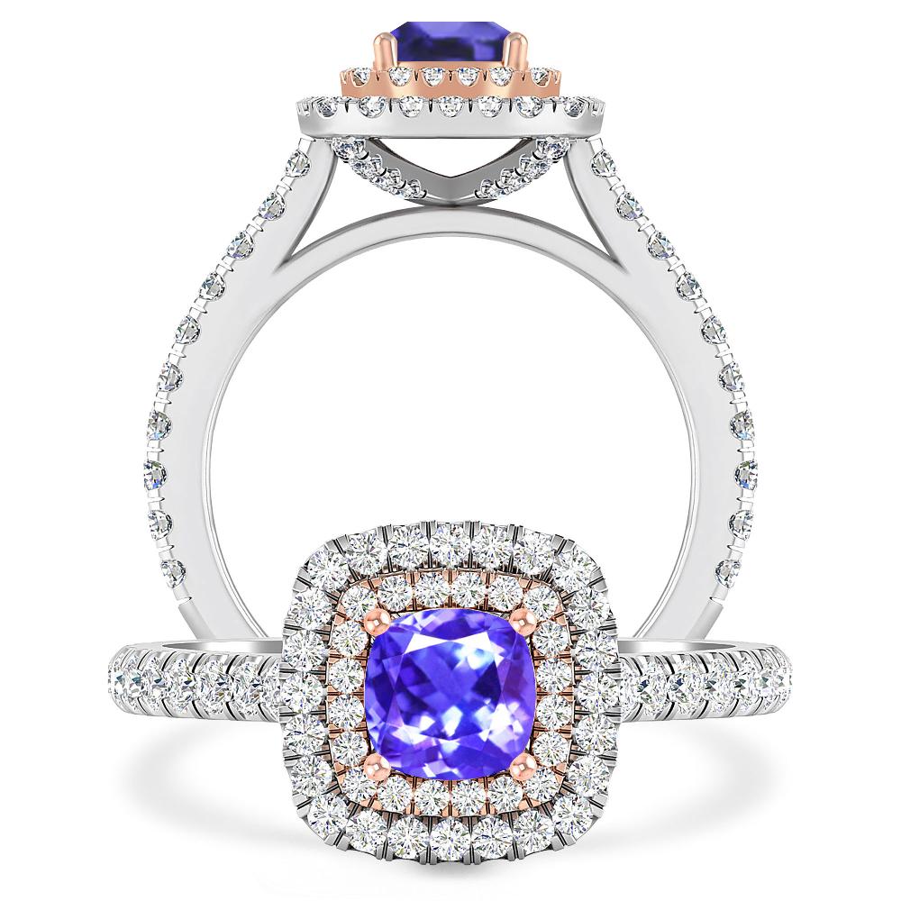 White Gold - Tanzanite
