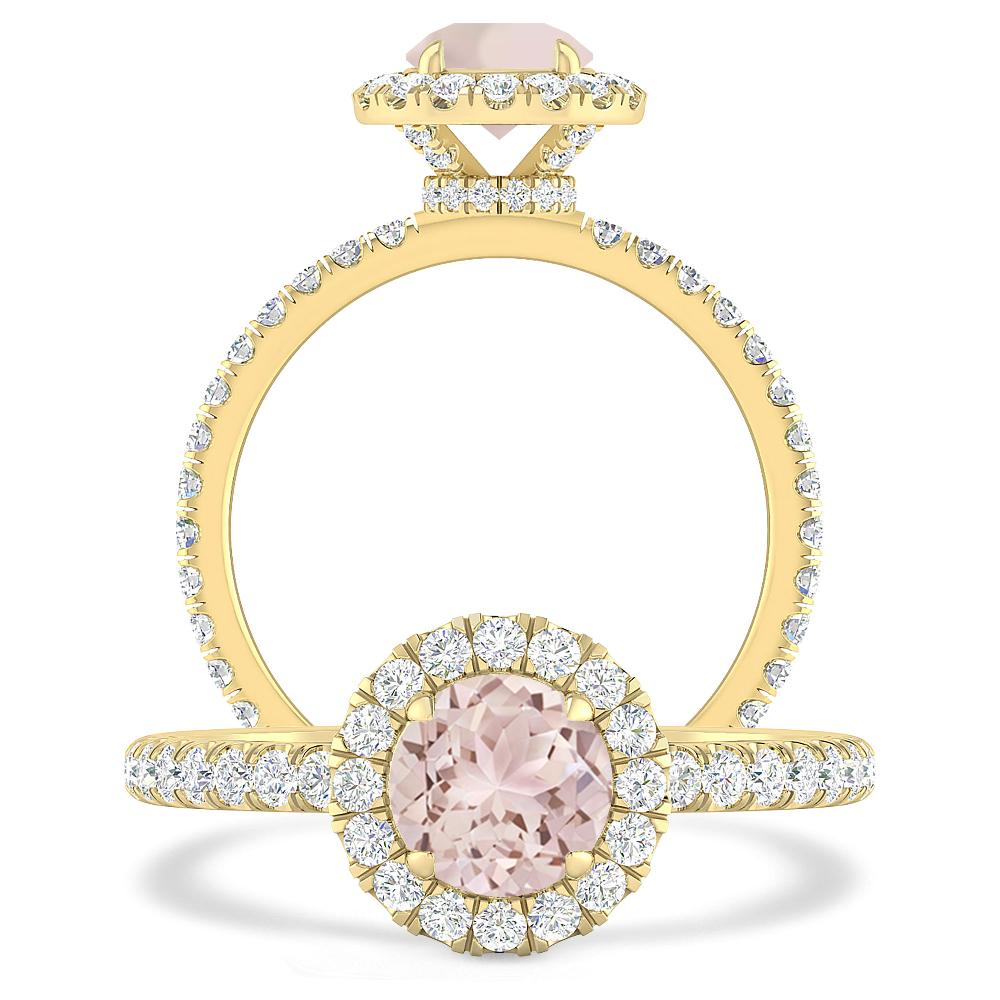 Yellow Gold - Morganite