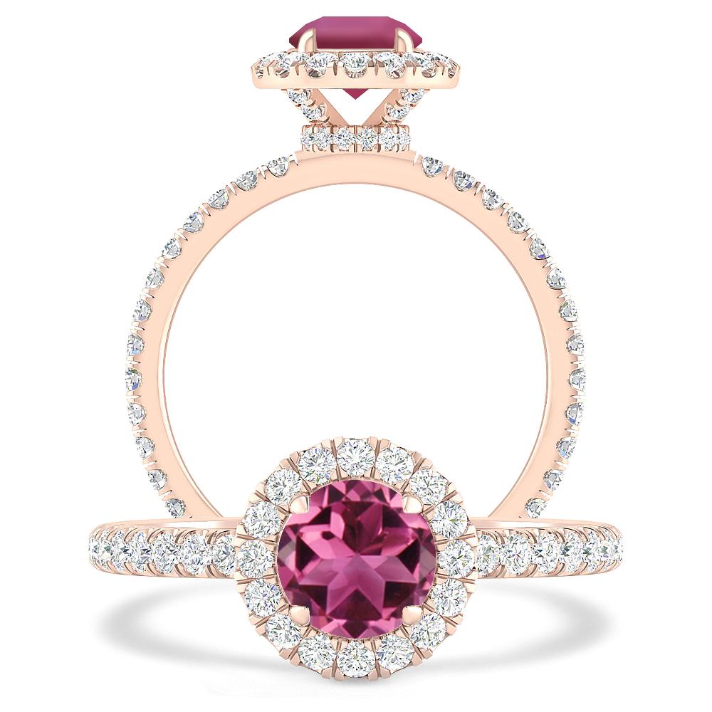 Rose Gold - Pink Tourmaline