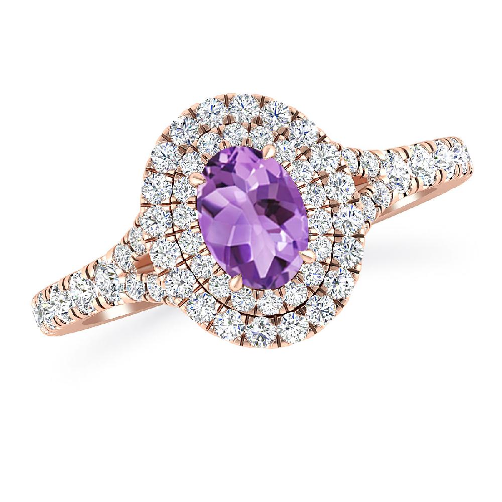 Rose Gold - Amethyst