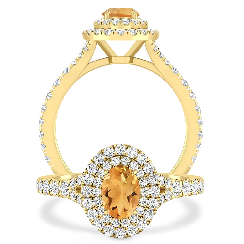 Yellow Gold - Citrine