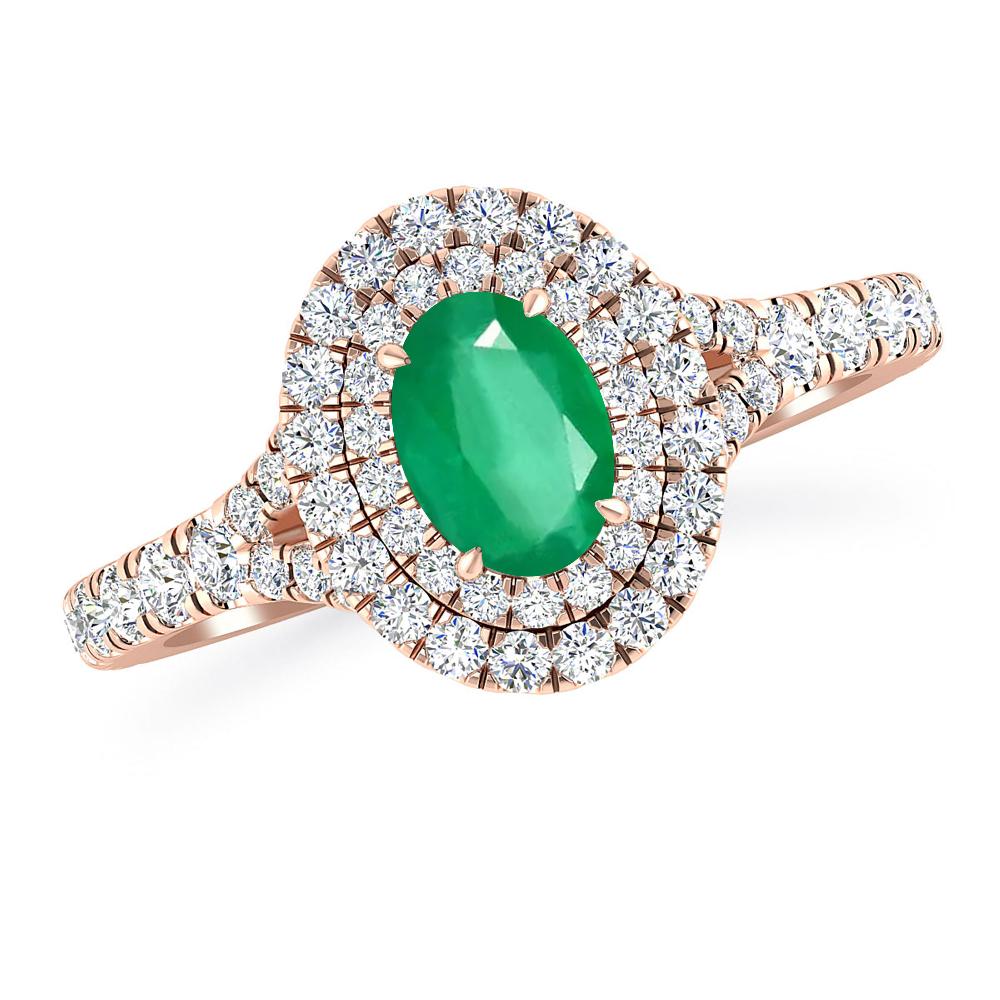 Rose Gold - Emerald
