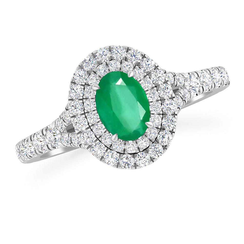 White Gold - Emerald