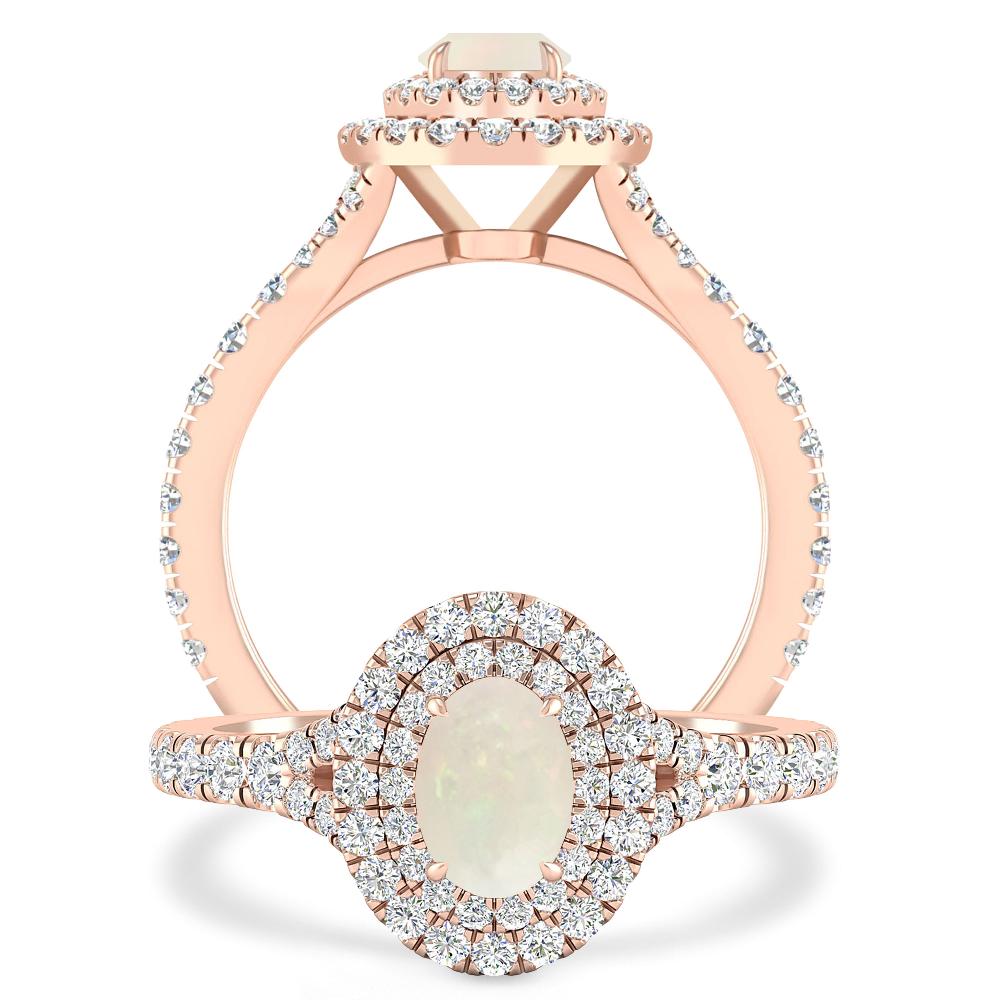 Rose Gold - Opal