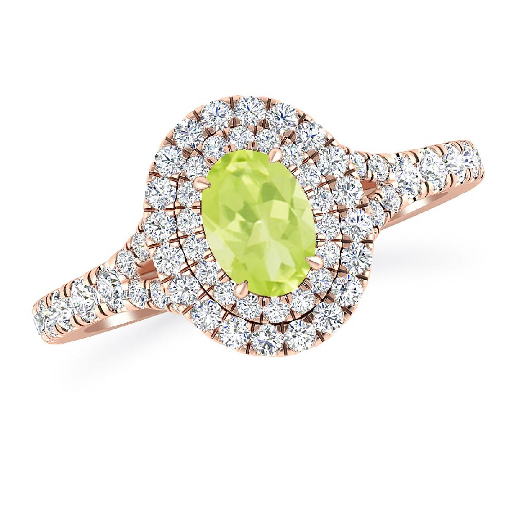 Rose Gold - Peridot