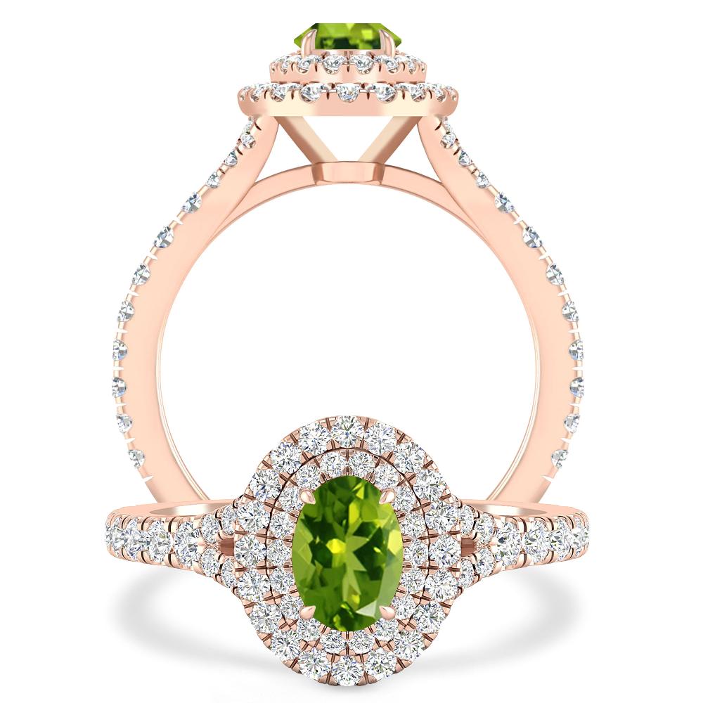 Rose Gold - Peridot