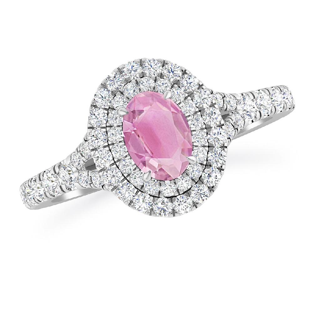 White Gold - Pink Tourmaline