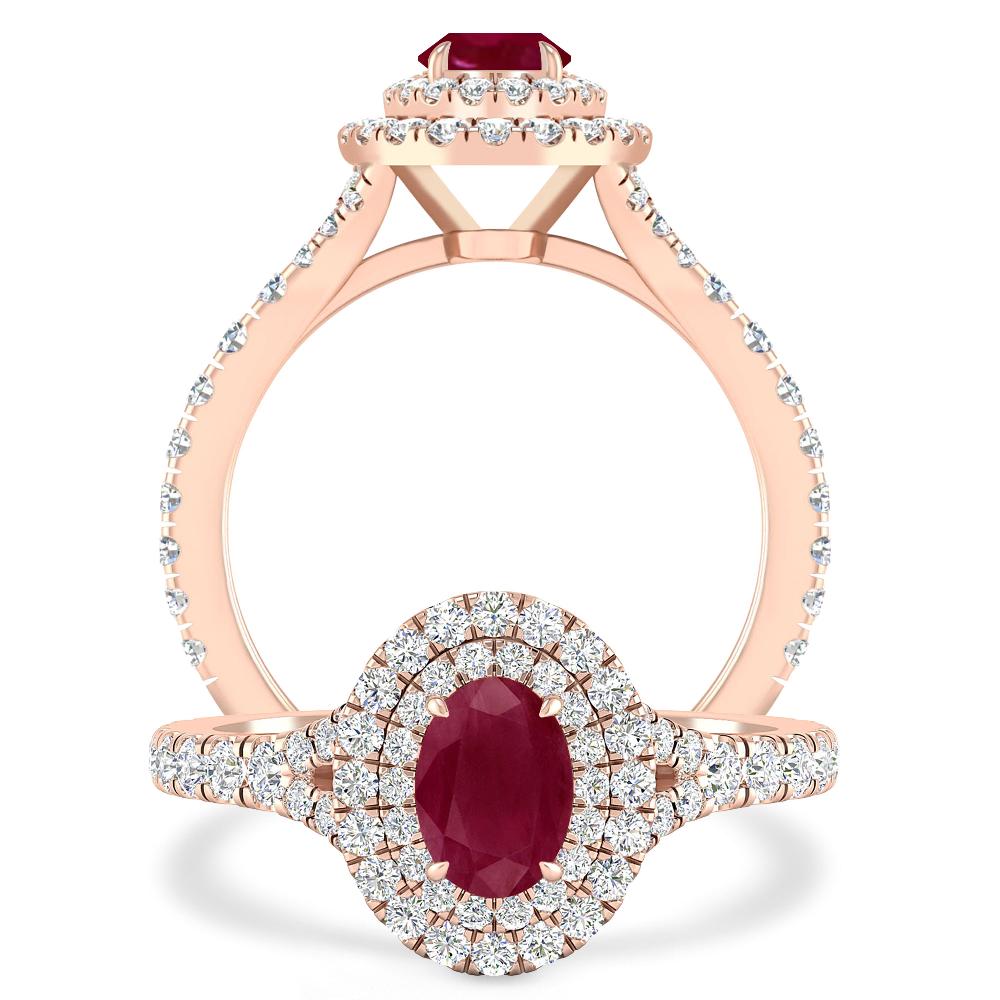 Rose Gold - Ruby