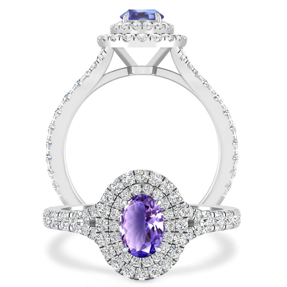 White Gold - Tanzanite