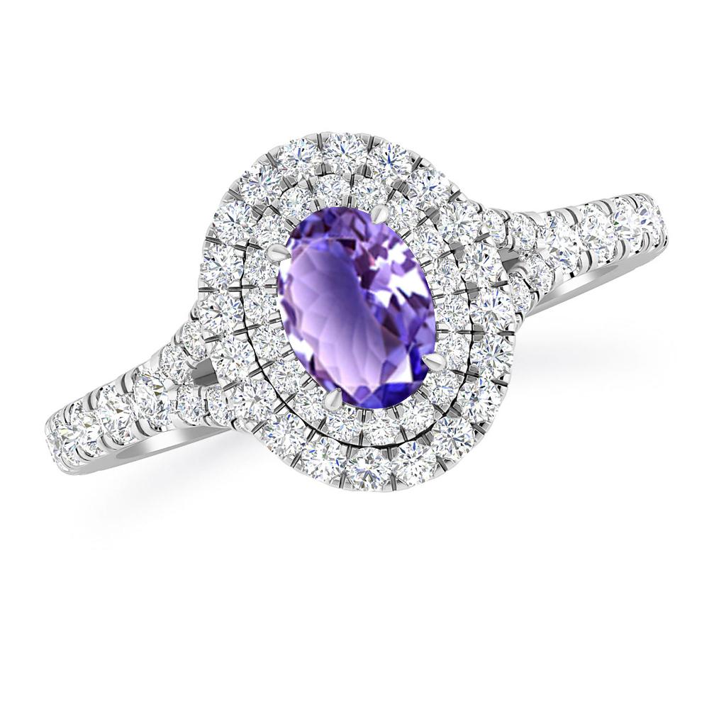 White Gold - Tanzanite