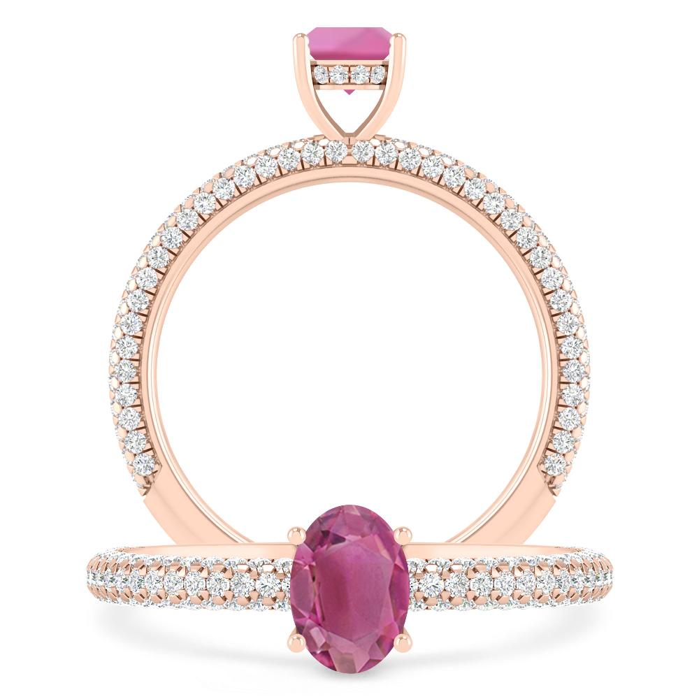Rose Gold - Pink Tourmaline