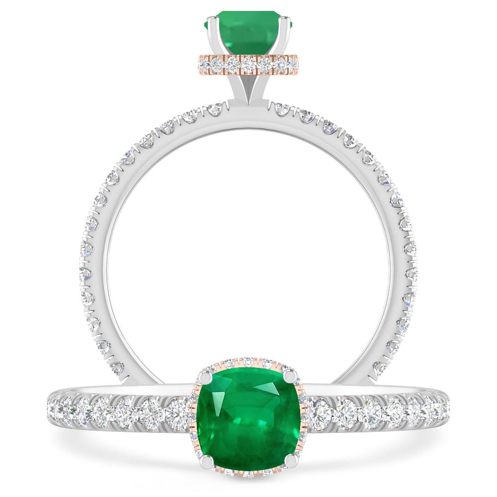 White Gold - Emerald