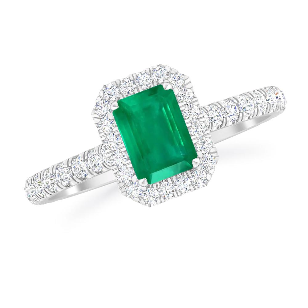 White Gold - Emerald