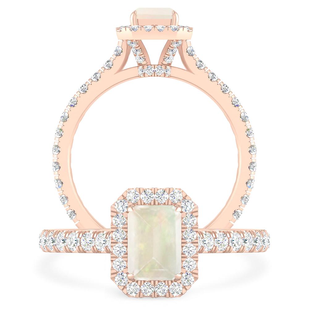 Rose Gold - Opal