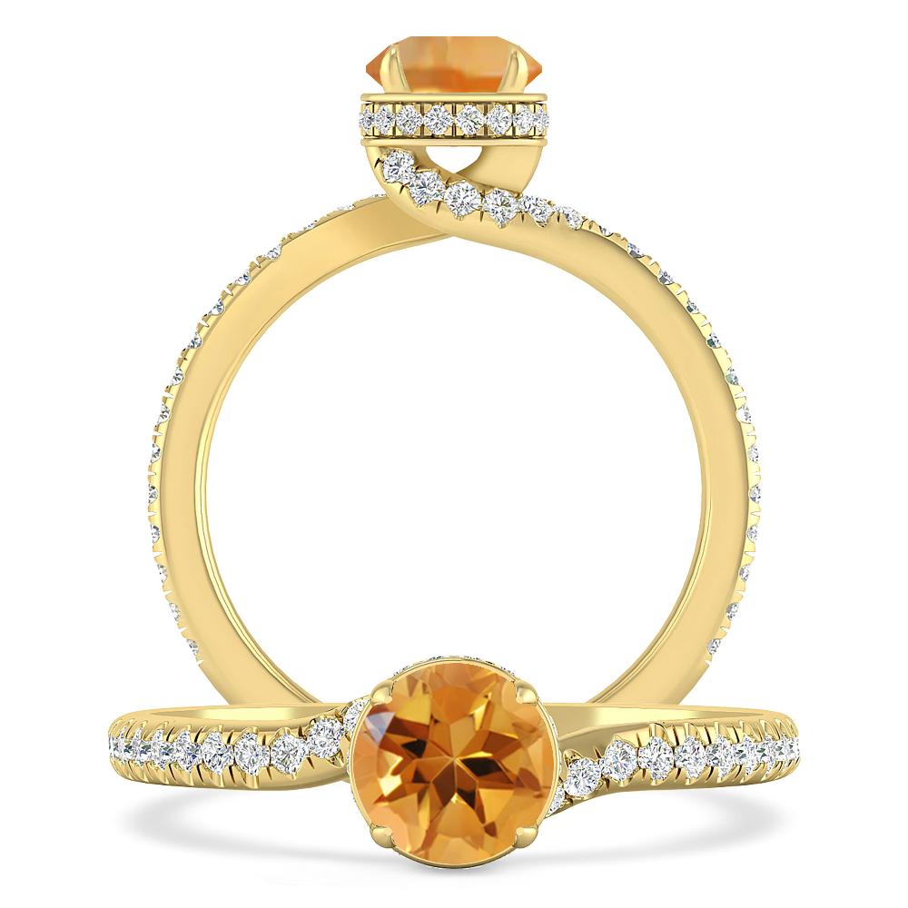 Yellow Gold - Citrine