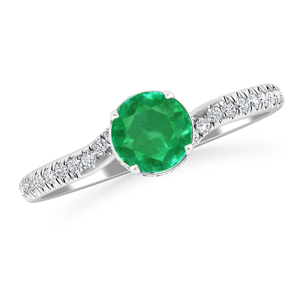 White Gold - Emerald