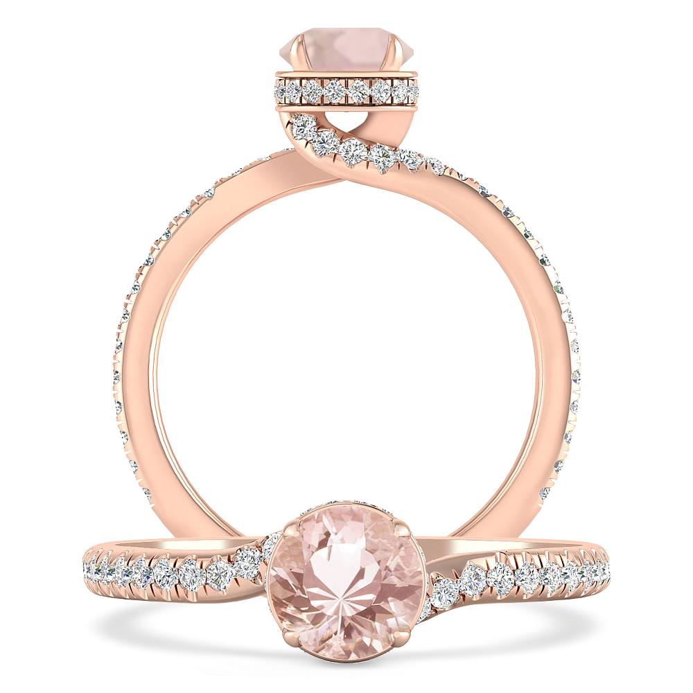Rose Gold - Morganite