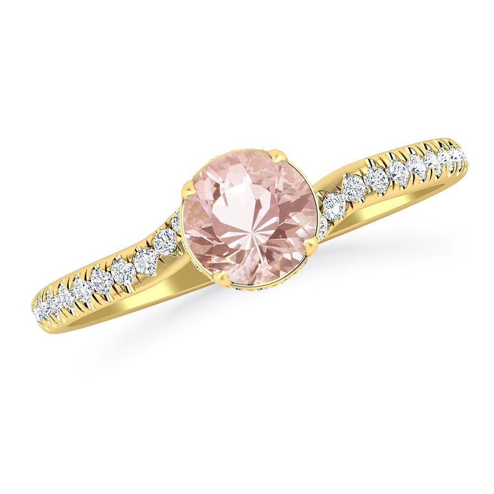 Yellow Gold - Morganite