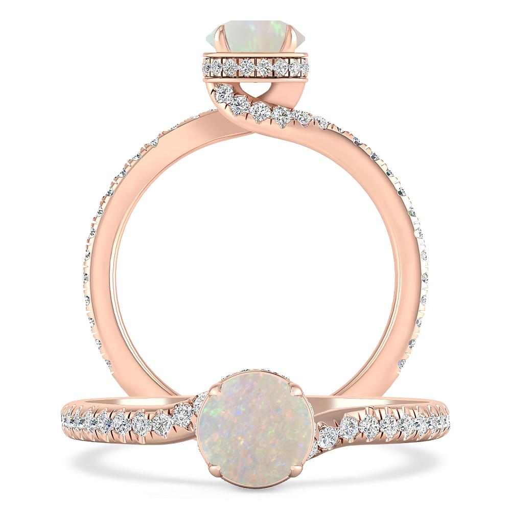 Rose Gold - Opal