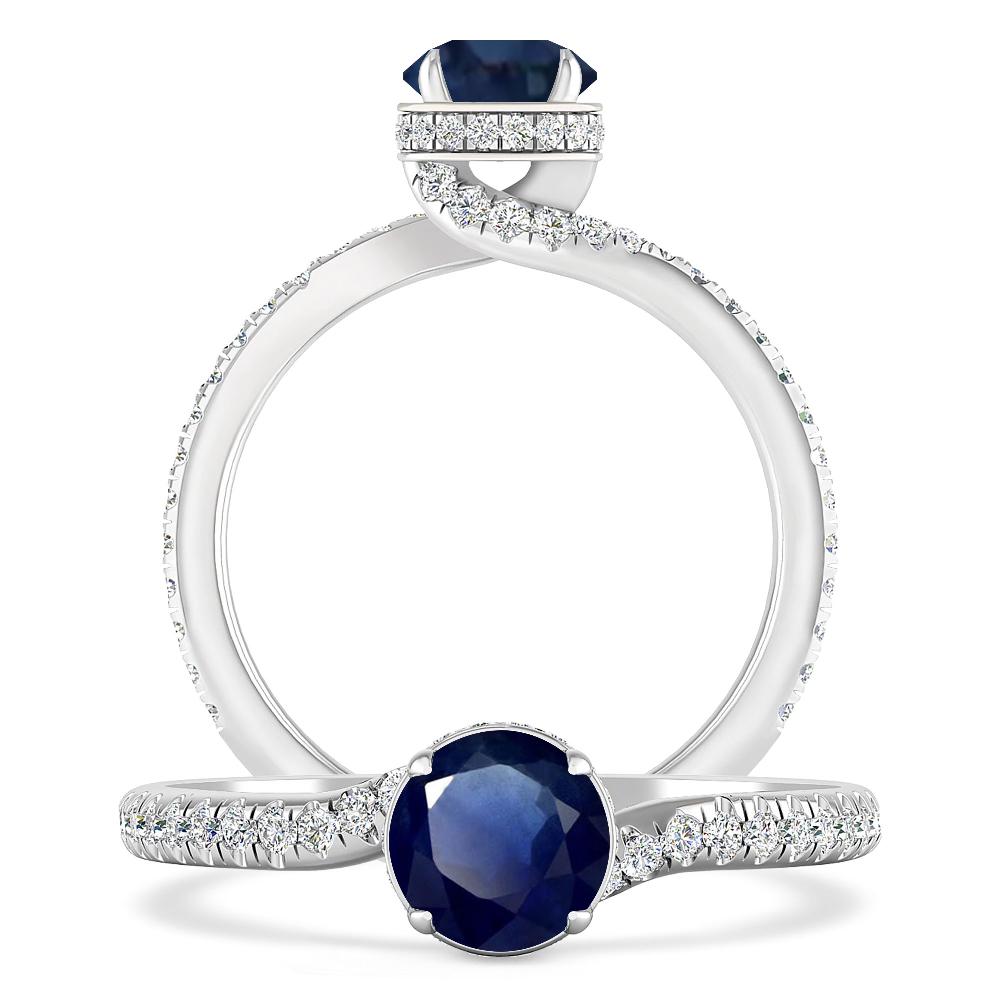 White Gold - Sapphire