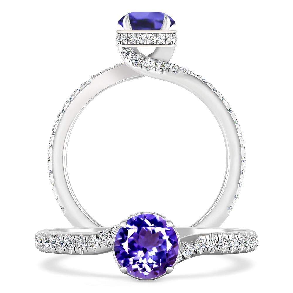 White Gold - Tanzanite