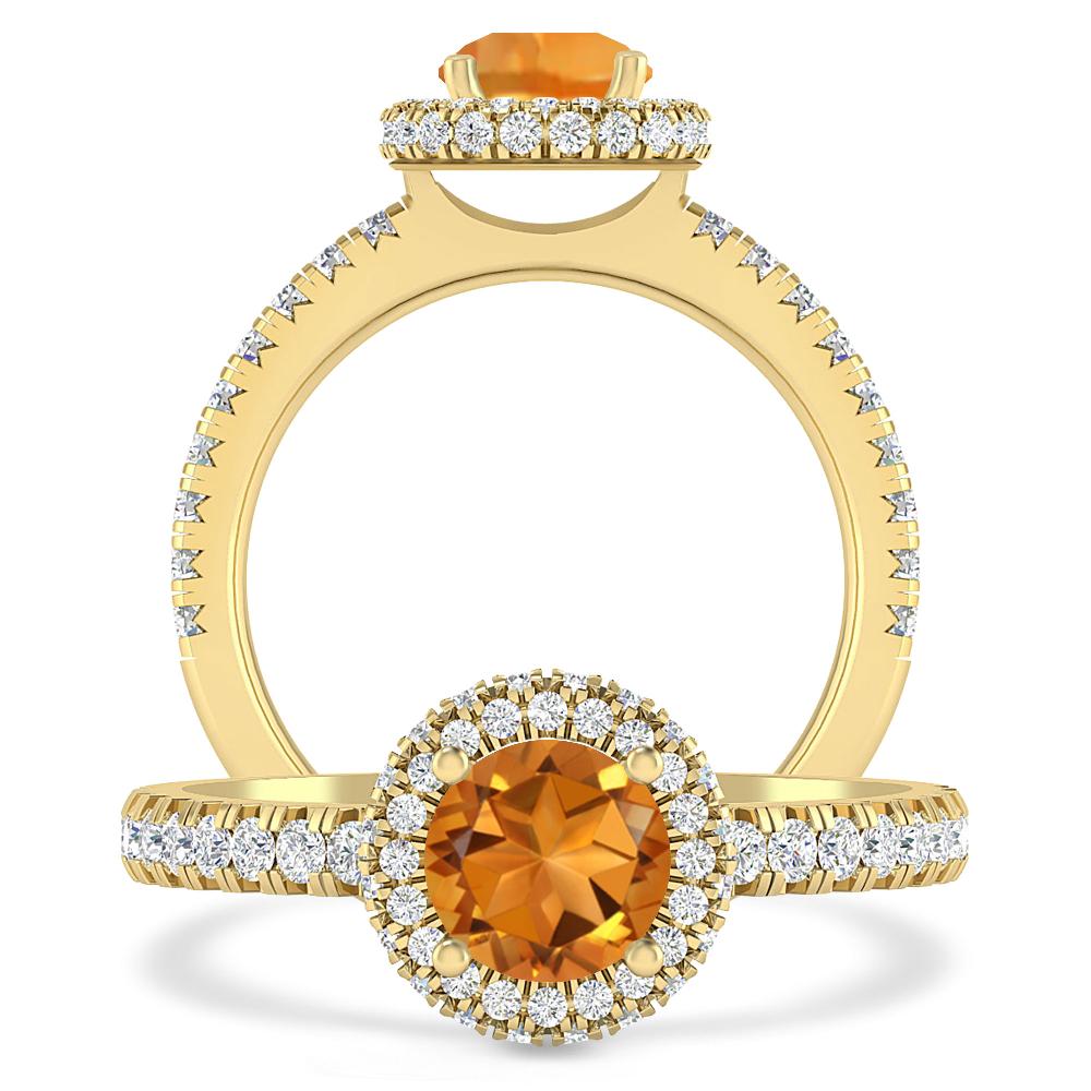 Yellow Gold - Citrine