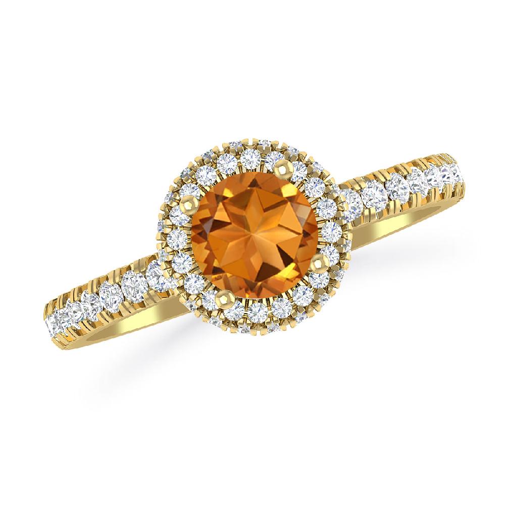 Yellow Gold - Citrine