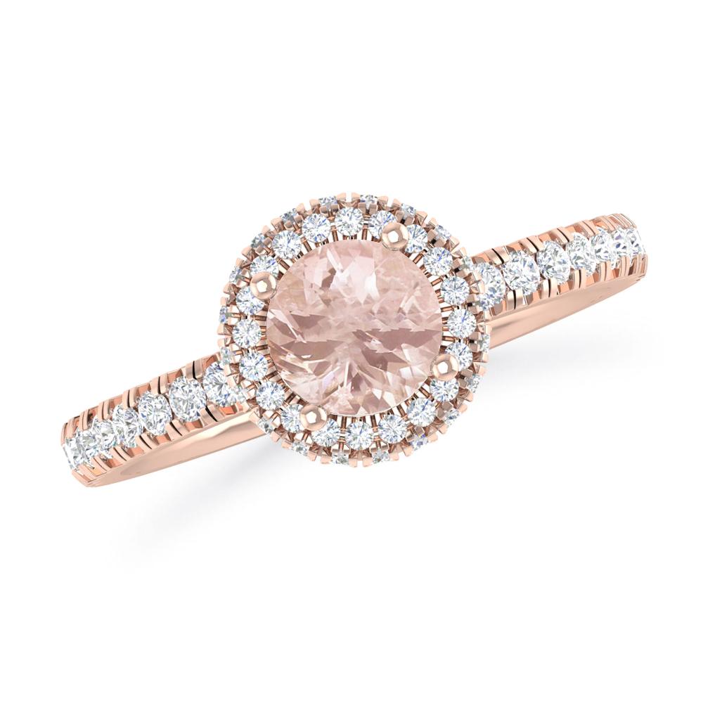 Rose Gold - Morganite