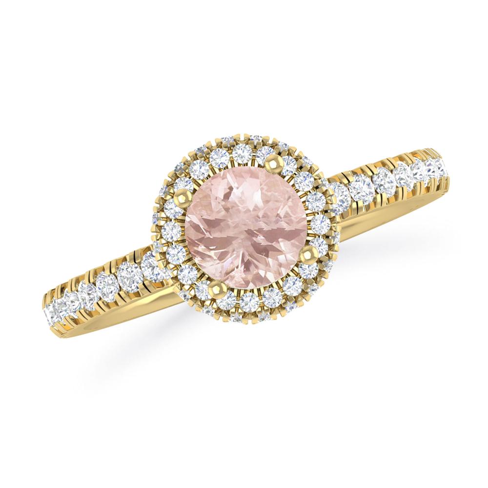Yellow Gold - Morganite