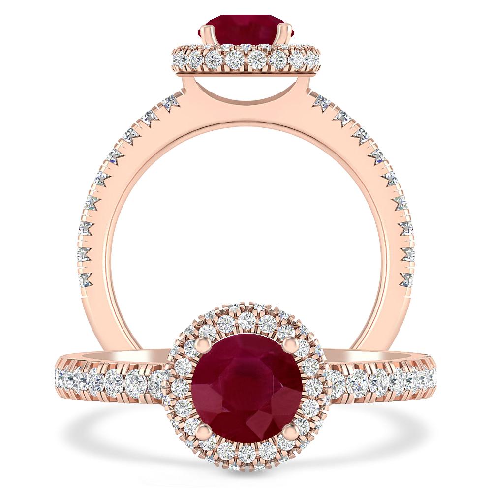 Rose Gold - Ruby
