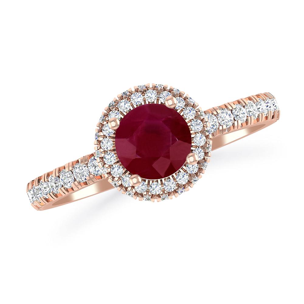 Rose Gold - Ruby