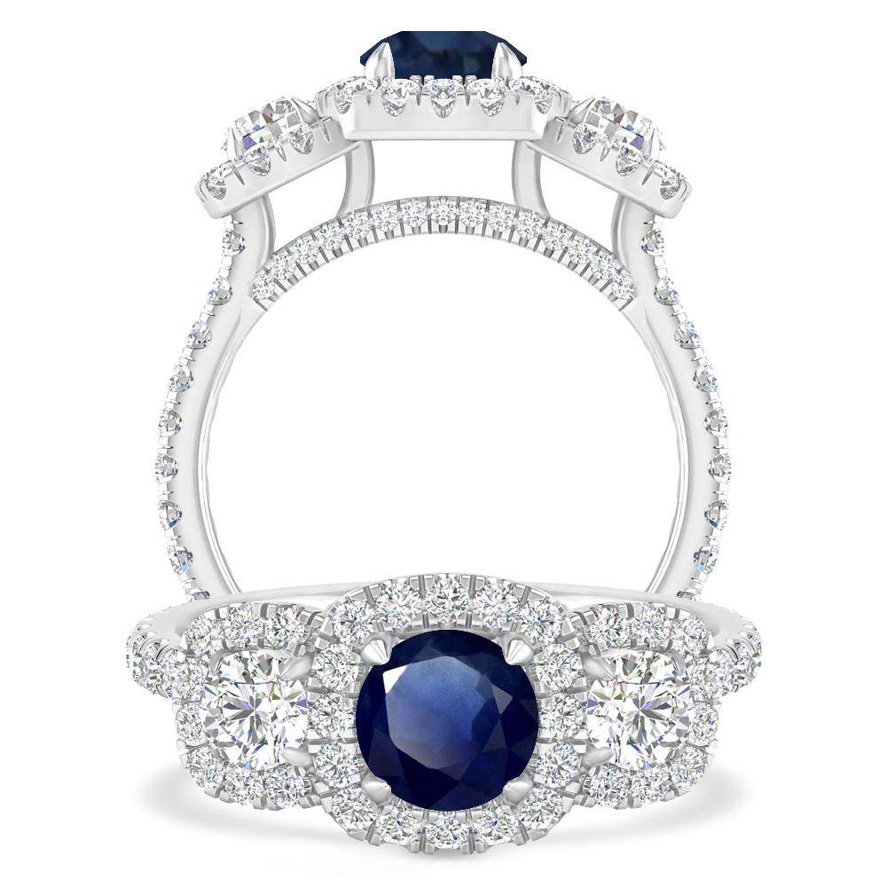 White Gold - Sapphire