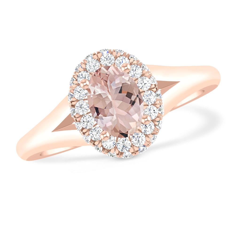 Rose Gold - Morganite