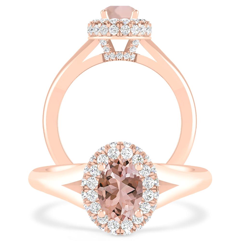 Rose Gold - Morganite