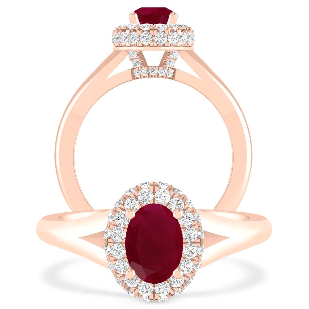 Rose Gold - Ruby