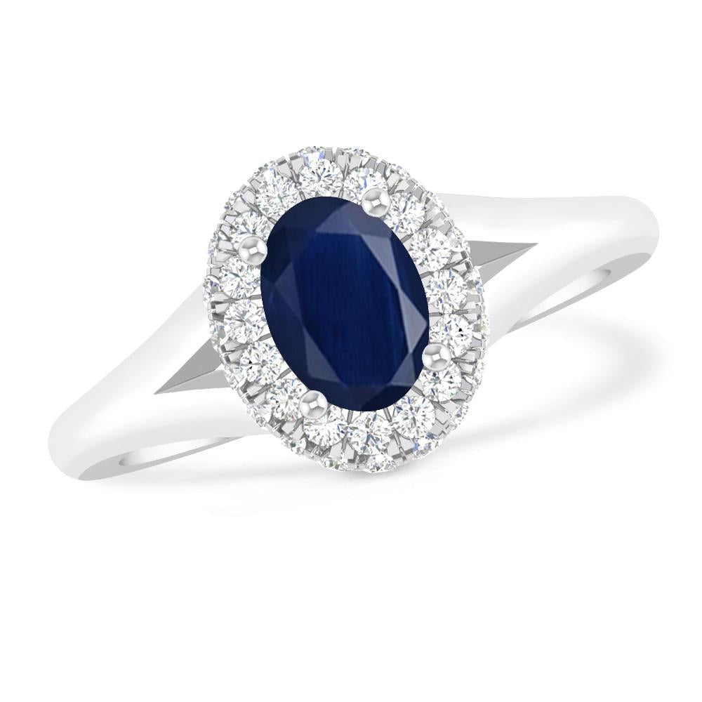 White Gold - Sapphire