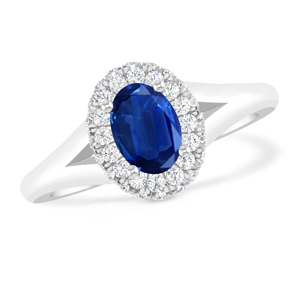 White Gold - Sapphire