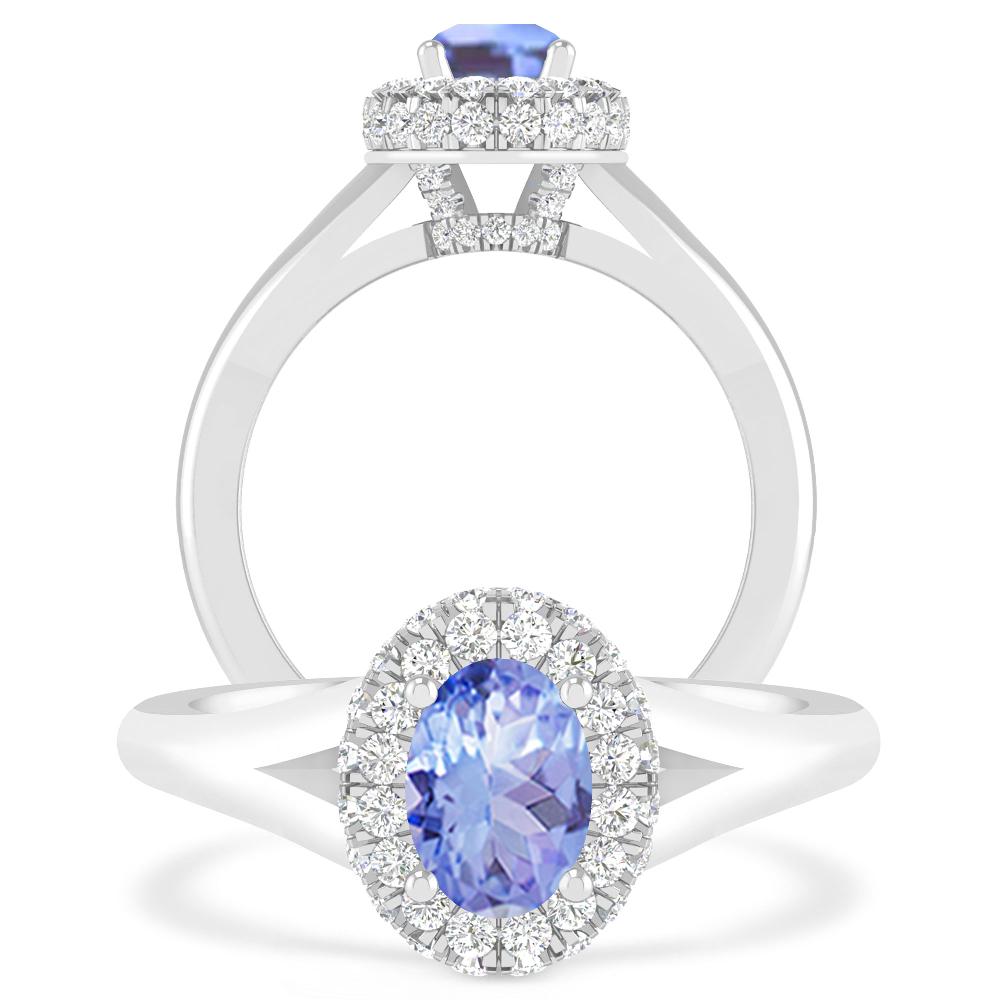 White Gold - Tanzanite