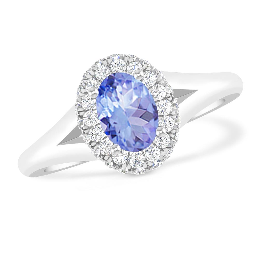 White Gold - Tanzanite