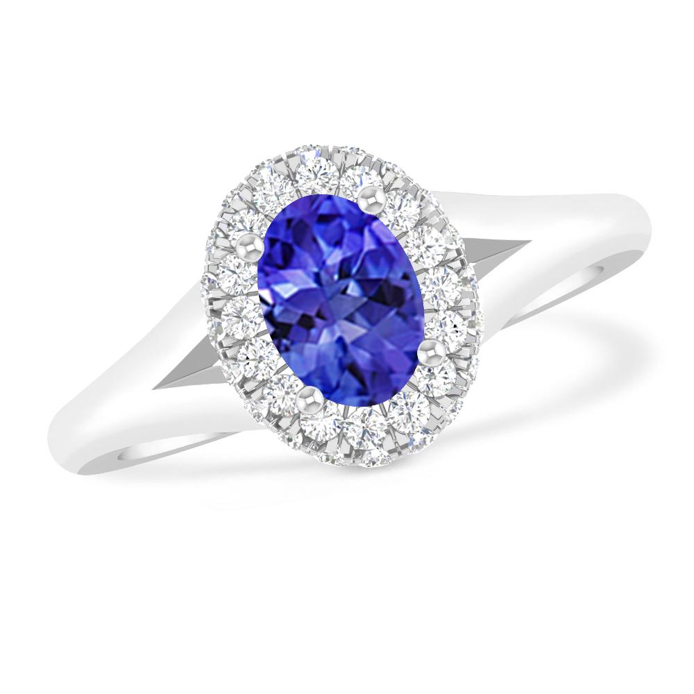 White Gold - Tanzanite