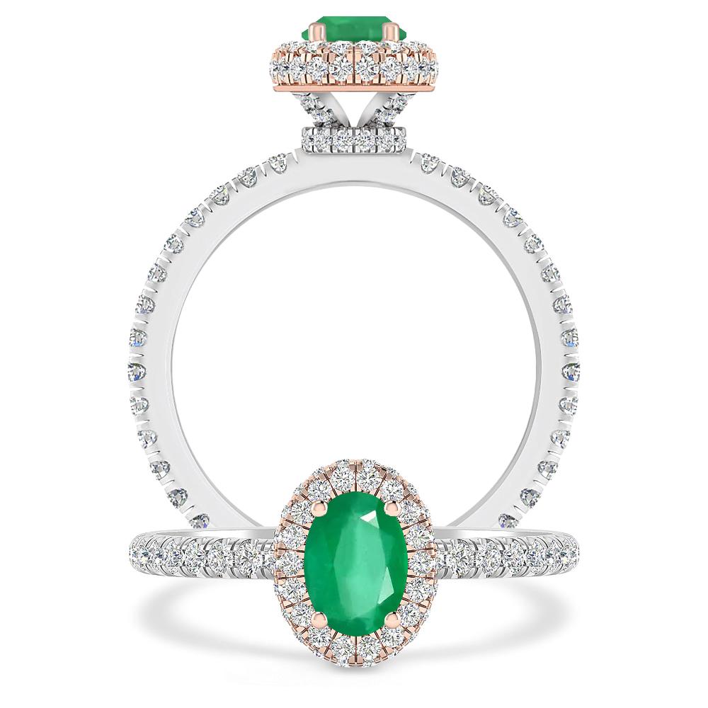 White Gold - Emerald